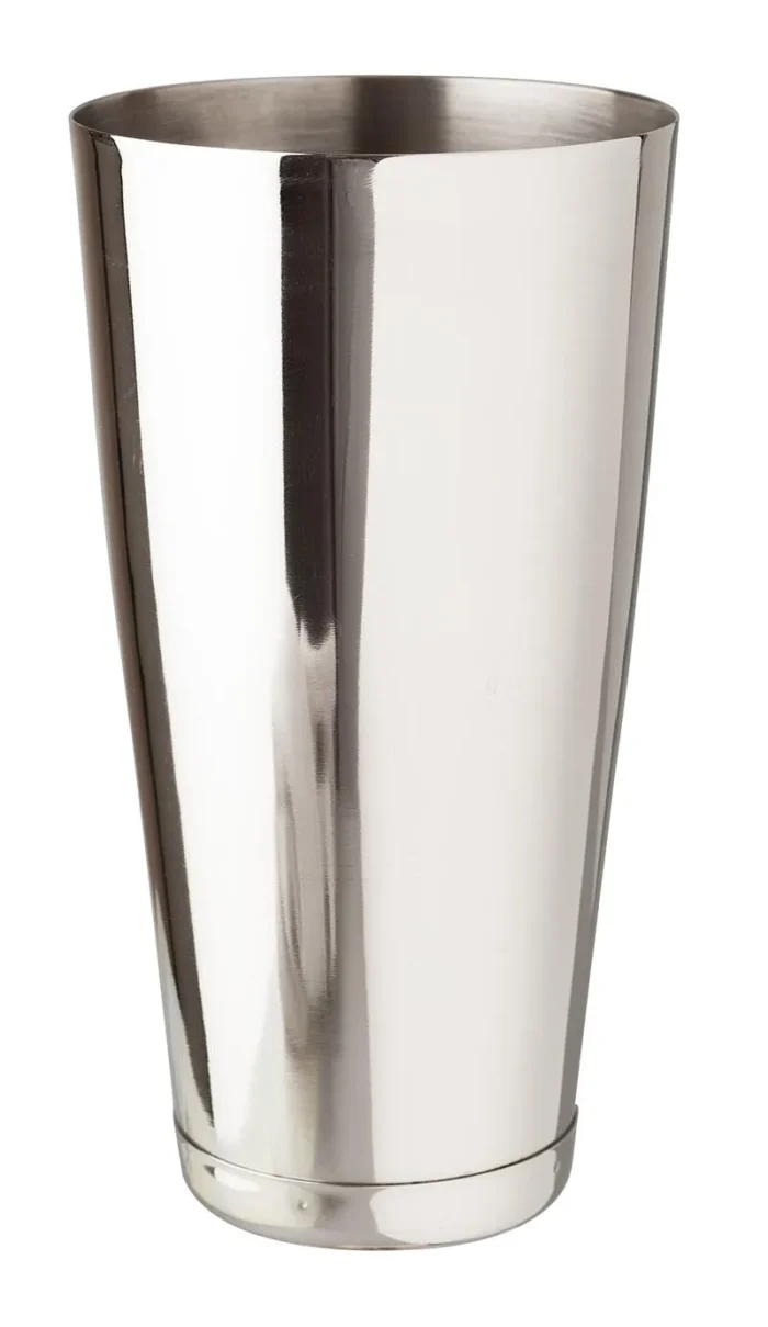Stainless Steel Boston Bar Shaker with Weighted Base, a professional-grade tool designed to elevate your mixology skills