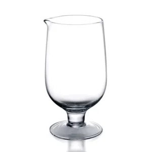 footed stirring glass